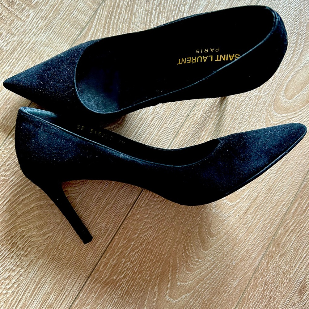 YSL Suede Pumps